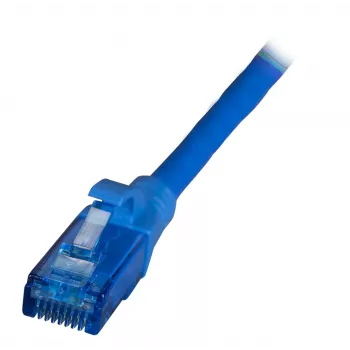 EFB-Elektronik cable de conexión RJ45 Cat.6A U/UTP LSZH Premium 500MHz azul 15m K8109BL.15