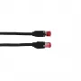 EFB Elektronik Cable de parcheo Cat.7 S/FTP LSZH, RJ45, 1,5 m, Negro K0700SW.1,5