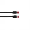 EFB Elektronik Cable de parcheo Cat.7 S/FTP LSZH, RJ45, 1,5 m, Negro K0700SW.1,5