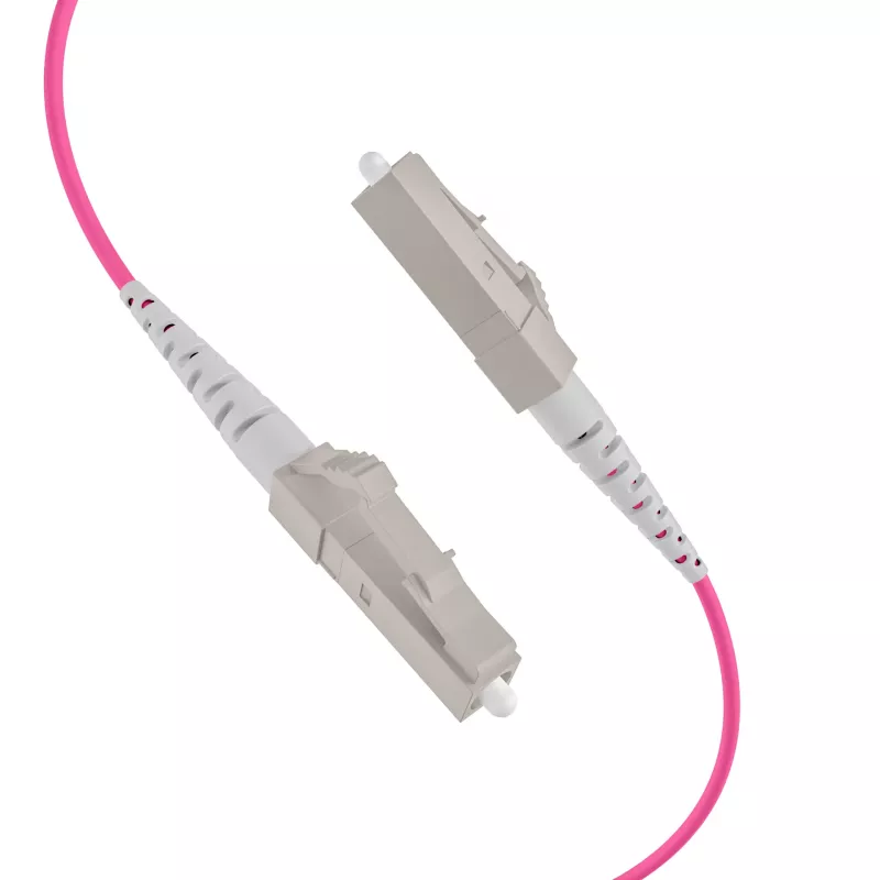 EFB Elektronik O8322S160OM4 Cable troncal U-DQ ZN BH OM4, 8 fibras (1x8), LC-LC, 160 m, Dca, LSZH