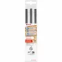 edding 8891 Minas para lápiz de carpintero, HB, gris, 2,0-5,0 mm, 6 piezas 4-8891-6090