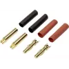 Reely RE-6534192 Set de conectores chapados en oro de 4 mm (40 pares)