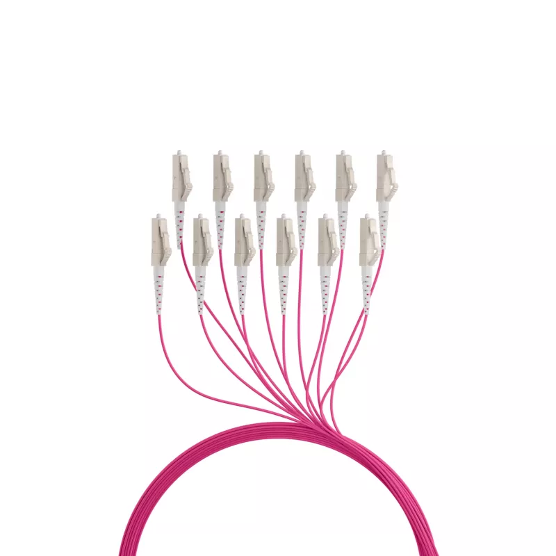 EFB Elektronik Cable troncal U-DQ ZN BH OM4 12G 1x12 LC-LC 150 m Dca LSZH - 150 m (O8342S150OM4)