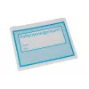 BOI Dokutech bolsas con cierre deslizante para pertenencias de pacientes azul/blanco, 10 uds. 9318-00061
