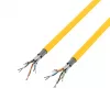 INFRALAN Cat.7A 1250 AWG22 S/FTP 4P CPR Dca 25Gbit/s ready amarillo colza RAL1021, 100m 999833.100-CPR