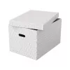Esselte Home Caja de almacenaje L, juego de 3, blanco, 628286
