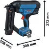 Bosch Professional GNH 18V-50-2M Clavadora de batería 18V (herramienta sin batería, azul/negro)