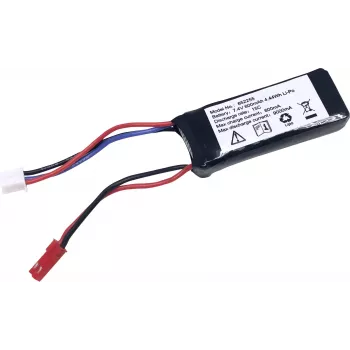 Reely 7,4 V 600 mAh 2S LiPo Pack de batería tipo stick con conector BEC (15C) 1614803