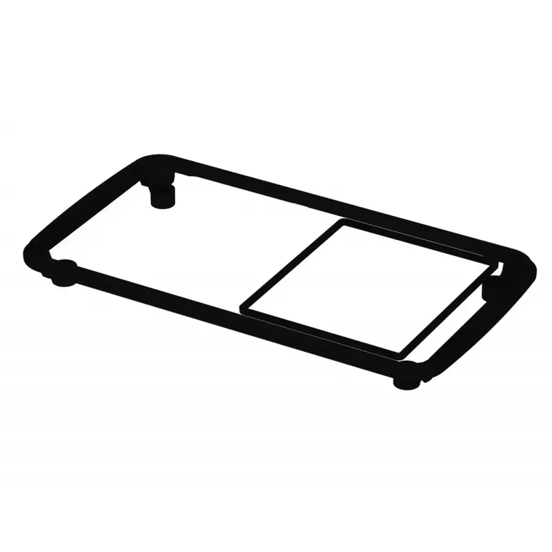 Bopla BOP 700 DI Bopad Junta IP65 - RAL 9005 Junta decorativa TPE (caucho especial sin olor) negro (L x An x Al) 166 x 91 x 14,2 mm 1 ud. 35270005