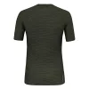 Salewa Cristallo Warm Amr camiseta verde oliva oscuro L