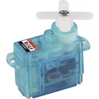 Reely micro servo S-0307 servo analógico con engranajes de plástico conector JR RE-2148501
