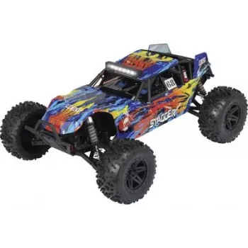 Reely Stagger Brushed 1:10 RC Buggy eléctrico 4WD Ready-to-Run 2,4 GHz con batería, cargador y pilas para el emisor RE-6333762