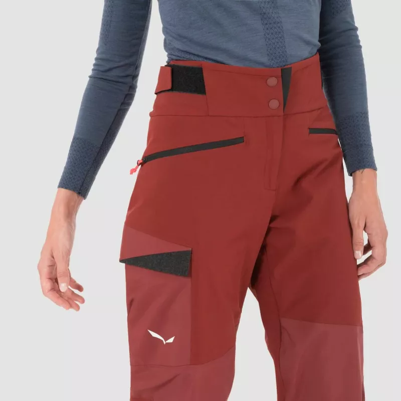 Salewa Sella DST Hybrid Pantalón de esquí de travesía mujer
