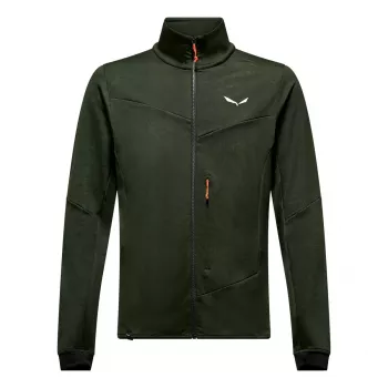 Salewa Sella Crevasse Chaqueta polar hombre - Dark Olive, talla M