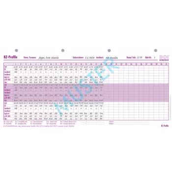 BOI BZ-Profile Formularios, 50 uds. (9206-00216)