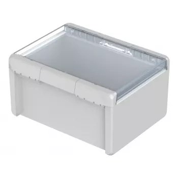 Bopla Bocube B 233016 PC-V0-G 7035 Carcasa universal, policarbonato, gris claro (RAL 7035), 239 x 300 x 160 mm 96028575