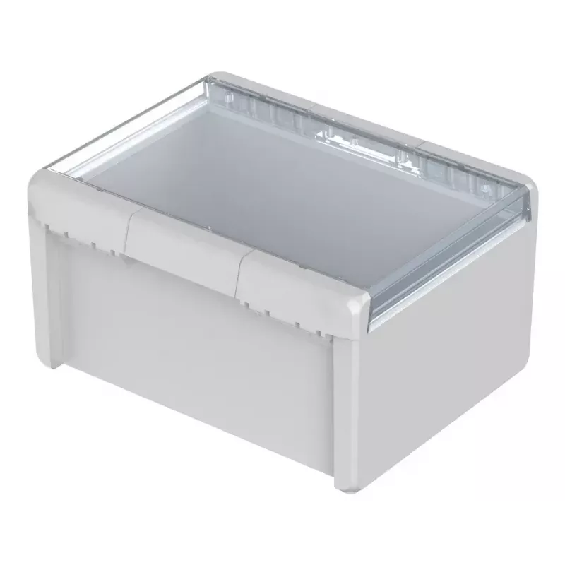 Bopla Bocube B 233016 PC-V0-G 7035 Carcasa universal, policarbonato, gris claro (RAL 7035), 239 x 300 x 160 mm 96028575