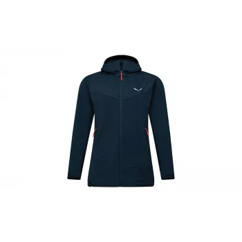 Salewa Puez Altavia PL HD Chaqueta forro polar con capucha mujer - Navy Blazer XS