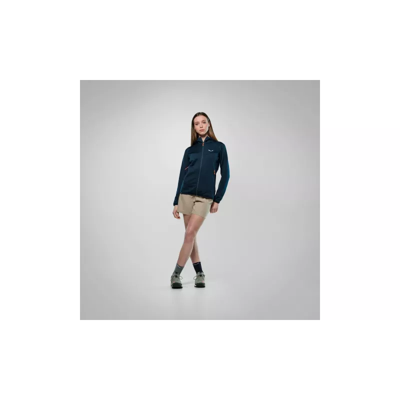 Salewa Puez Altavia PL HD Chaqueta forro polar con capucha mujer - Navy Blazer XS