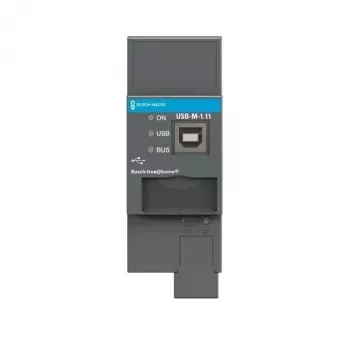 Busch-Jaeger KNX Interfaz USB módulo para carril DIN USB-M-1.11 (2CDG510013R0021)
