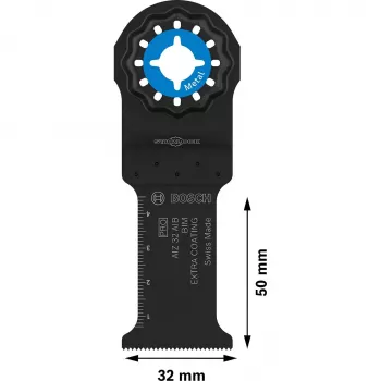 Bosch Professional Starlock AIZ 32 AIB Hoja de sierra de inmersión, 32 x 50 mm, bimetal 2608669077