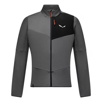 Salewa Ortles Fleece FZ Chaqueta forro polar hombre - Onyx, talla L