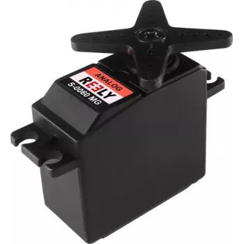 Reely Standard-Servo S-0060 MG servo analógico engranaje metálico conector JR RE-6605913