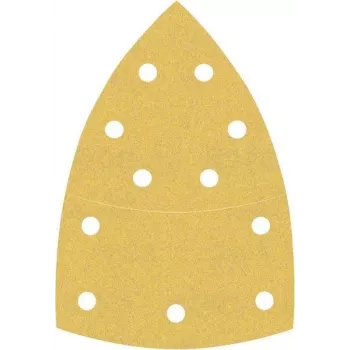 Bosch 2608901651 hojas de lijado para lijadora múltiple, grano 240, 93 x 102 mm, 50 unidades