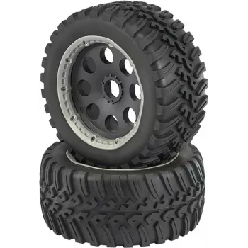 Reely 1:6 ruedas completas para buggy V-Block 6 radios negro 1 ud. (RE-6478860)