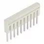 WAGO 2000-410 puente transversal aislado, 10 vías, gris