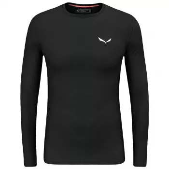 Salewa Cristallo Warm camiseta térmica hombre - negro