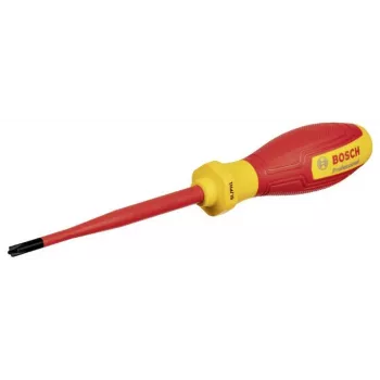 Bosch destornillador aislado VDE PlusMinus SL/PH1 x 100 mm Professional rojo/amarillo (1600A02ND4)