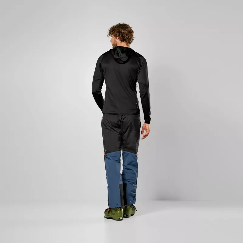 Salewa Sella Crevasse HD Chaqueta polar con capucha - Hombre - Black Out - L