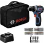 Bosch Professional 12 V 2 Ah taladro atornillador percutor sin escobillas con 2 baterías y cargador 0615A500CF