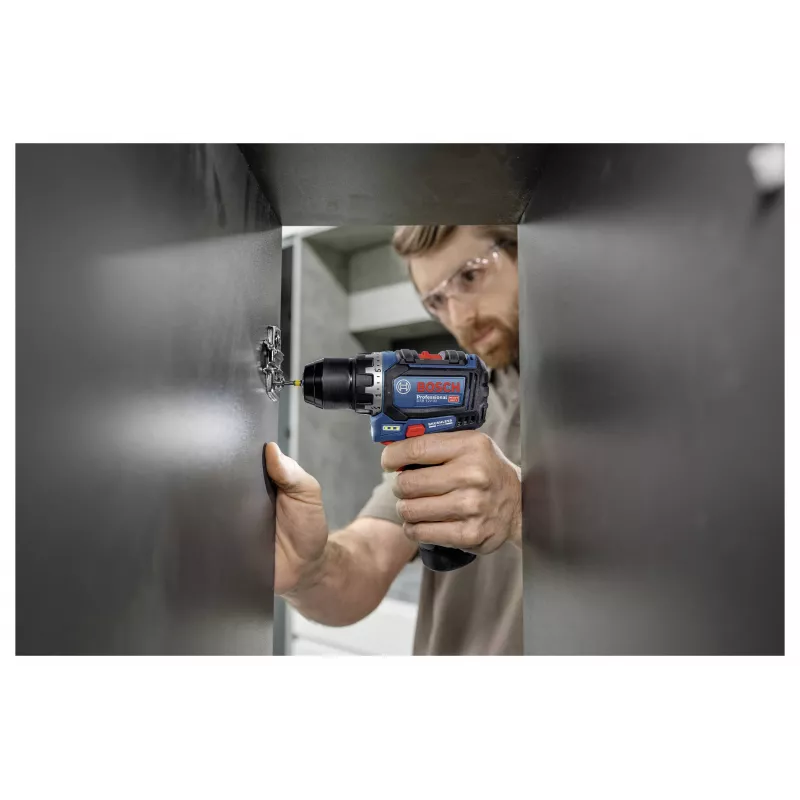 Bosch Professional 12 V 2 Ah taladro atornillador percutor sin escobillas con 2 baterías y cargador 0615A500CF