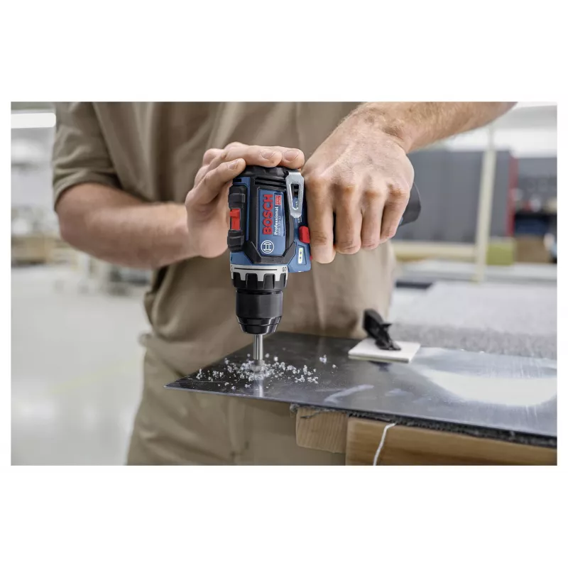 Bosch Professional 12 V 2 Ah taladro atornillador percutor sin escobillas con 2 baterías y cargador 0615A500CF