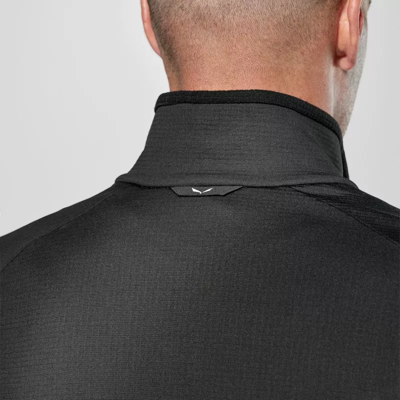 Salewa Puez Cammino Sudadera, Negro, Talla XL