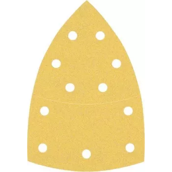 Bosch 2608901649 hojas de lijar para lijadora múltiple, grano 120, 93 x 102 mm, pack de 50