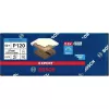 Bosch 2608901649 hojas de lijar para lijadora múltiple, grano 120, 93 x 102 mm, pack de 50