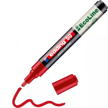 Edding 50 EcoLine rotulador de laca rojo 2-3 mm 4-50-002