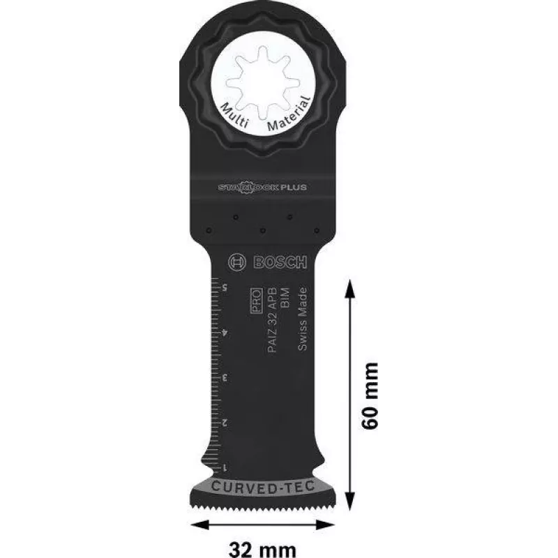 Bosch PRO PAIZ 32 APB hoja de sierra de inmersión 32x60 mm StarlockPlus bimetal 2608669130