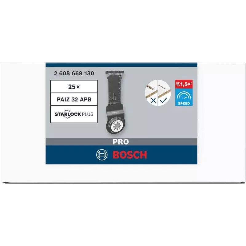 Bosch PRO PAIZ 32 APB hoja de sierra de inmersión 32x60 mm StarlockPlus bimetal 2608669130