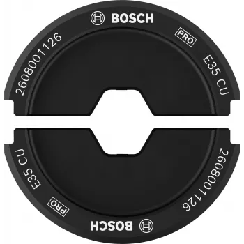 Bosch 2608001126 set de matrices de crimpado para terminales de tubo y conectores 35 mm²