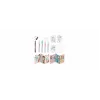 edding 5300 set de rotuladores acrílicos Manga, 5 rotuladores con punta redonda fina, 1-3 mm de grosor de trazo, tinta pigmentada, colores surtidos (negro, blanco, amarillo pastel, rosa pastel, azul pastel) 4-5300-1800-5-1