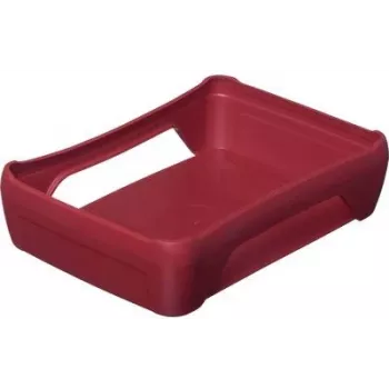 Bopla BOP 7.0 S-3001 Tapa protectora, TPE, rojo, 221 x 156 x 54,3 mm