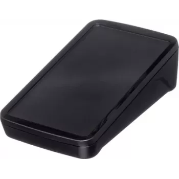 BOPLA BOP 700 PH-9005 Carcasa de consola, ABS, negro RAL 9005, 165 x 90 x 47,5 mm