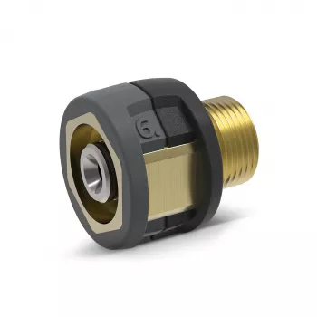 Kärcher TR22IG-M22AG Adaptador para limpiadora a vapor, latón, 1 ud. 4.111-034.0