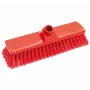 Cepillo Haug FC87211 Cabezal de escoba, plástico rojo, 30 cm de ancho de barrido
