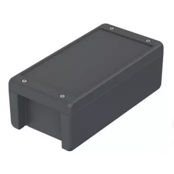 Bopla Bocube Alu BA-S 241309 F Carcasa universal, 259 x 128 x 90 mm, aluminio fundido a presión, Grafito RAL 7024, IP66/IP67 00165234