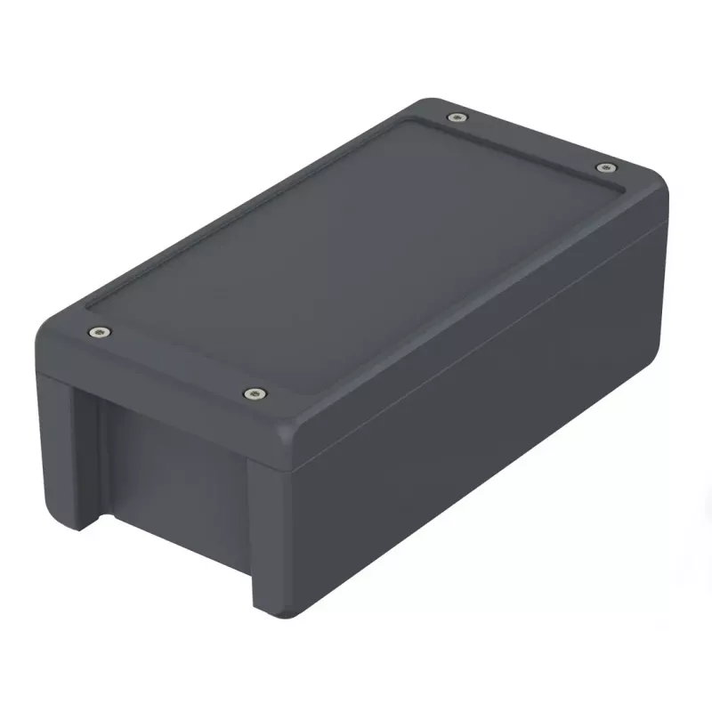 Bopla Bocube Alu BA-S 241309 F Carcasa universal, 259 x 128 x 90 mm, aluminio fundido a presión, Grafito RAL 7024, IP66/IP67 00165234